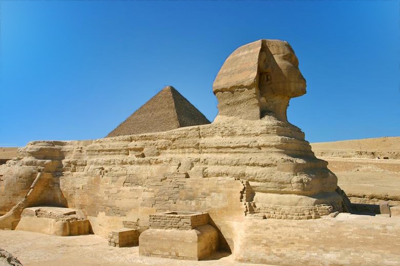 Visit Pyramids of Giza and the famous Sphinx